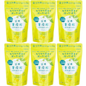 ゆず薬用入浴剤重炭酸 21錠(7回分)【6個セット】(4517161162912-6)