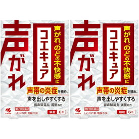 【第2類医薬品】コエキュア 6包【2個セット】【メール便】(4987072057582-2)