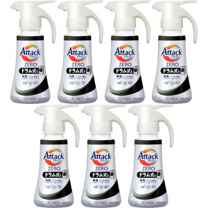 アタックZERO ドラム式専用 ワンハンドタイプ 400g【7個セット】(4901301435613-7)