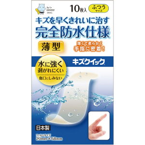 キズクイック ふつう 10枚【定形外郵便】(4960085991005)