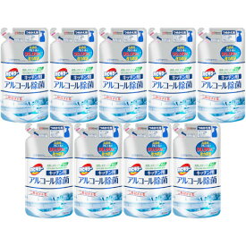 カビキラー アルコール除菌 キッチン用 つめかえ用 350ml【9個セット】(4901609016477-9)