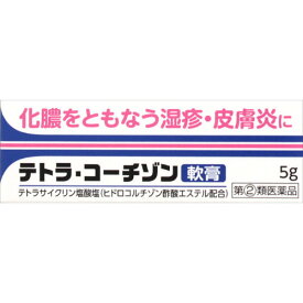 【第(2)類医薬品】テトラ・コーチゾン軟膏 5g【メール便】(4987014030703)