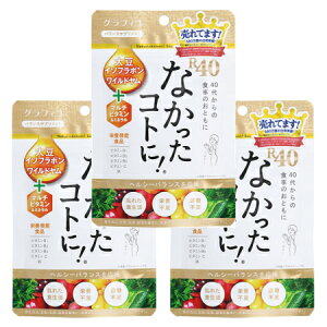 【3個セット】グラフィコ なかったコトに!R40 VM120粒【メール便】(4571169854910-3)