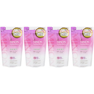 【4個セット】ミノン アミノモイスト エイジングケア ローション つめかえ用 130ml【メール便】(4987107675187-4)