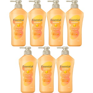 【7個セット】エッセンシャル しっとりまとまる シャンプー ポンプ 450ml(4901301436504-7)