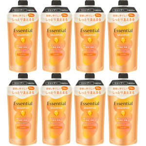 【8個セット】エッセンシャル しっとりまとまる シャンプー つめかえ用 300ml(4901301436528-8)