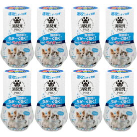 消臭元PRO ペット 無香料 400ml【8個セット】(4987072096741-8)