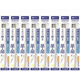 【8個セット】デンタルチェック 革命歯ブラシ ペングリップ ※色おまかせ【メール便】(4582113026529-8)