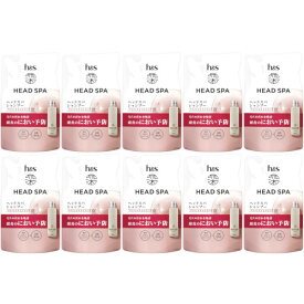 【10個セット】h＆s 深ヘッドスパ アドバンスドエイジングケア シャンプー つめかえ 350g(4987176310781-10)