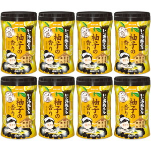 【8個セット】いい湯旅立ちボトル にごり湯 柚子の香り 600g(4901559224892-8)