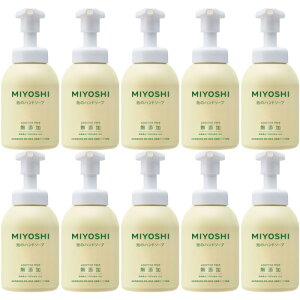 無添加 泡のハンドソープ 350ml【10個セット】(4904551100607-10)