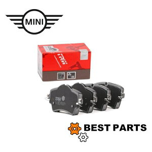 �V�i BMW MINI �t�����g�u���[�L�p�b�h F55 56 57 CooperS 34116860017/34106874034 TRW ����OEM �����~�p�b�h�t