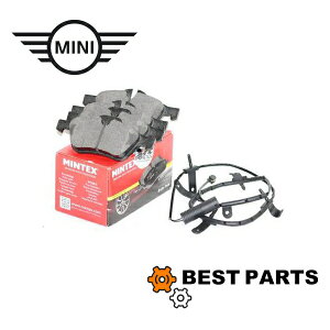 �V�i BMW MINI �t�����g�u���[�L�p�b�h&�Z���T�[�Z�b�g R50 52 53 MINTEX 34116770332��34356778175