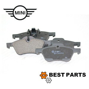 �V�i BMW MINI ���A�u���[�L�p�b�h R50 52 53 ���~�v���[�g�t�� 34216762871B BEST PARTS�I���W�i�� ��_�X�g