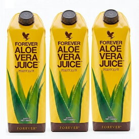 FLP　アロエベラジュース 1000ml ×3本 賞味期限2028年5月　フォーエバーリビングプロダクツ