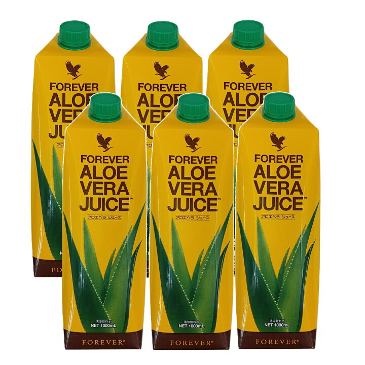 楽天市場】FLP アロエベラジュース 1000ml ×6本 賞味期限2026年10月 