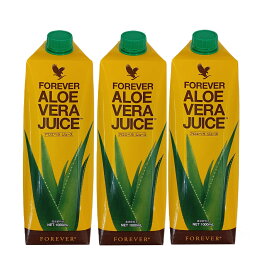 FLP　アロエベラジュース 1000ml ×3本 賞味期限2027年6月　フォーエバーリビングプロダクツ