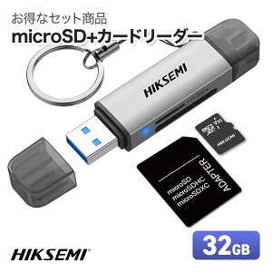 HIKSEMI ySDJ[h[_[{ microSDJ[hZbgz SDJ[h[_\ USB Type-A & Type-CΉ / ϋv microSDJ[h SDJ[hϊA_v^t