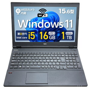 yςݕizNEC VK16 15.6^ m[gp\R 8 Corei5 16GB VSSD 1024GB WEBJ eL[ Officet Win11 Pro WiFi HDMI DVD}` VKT16-8i5-16-1024