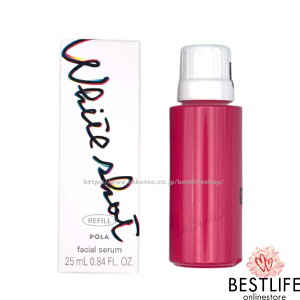 POLA �|�[�� �z���C�g�V���b�g �t�F�C�V�����Z���� ���t�B�� 25mL WHITE SHOT FACIAL SERUM REFILL ���{�������K�i JAN4953923311523
