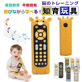 知脳 リモコン おもちゃ こども 赤ちゃん おもちゃ 知育玩具 子供 知育 勉強 指先訓練 五感 ベビー 多機能 ライト 音楽 英語学習 人気