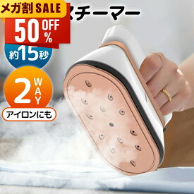 【SS限定★クーポンで3,380円！】 スチームアイロン ハンガーにかけたまま アイロン 1台2役 衣類スチーマー シワ伸ばし 15秒立ち上がり 最大18分間連続使用可能 水漏れ防止 コンパクト 抗菌 脱臭 2つ段階スチーム 大容量 軽量 プレゼント 送料無料 newlife2026