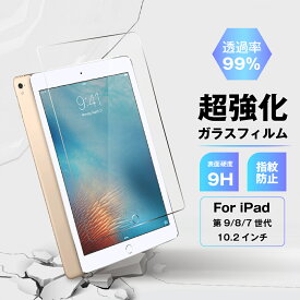 iPad 10.2 フィルム ( 第9世代 2021 / 第8世代 2020 / 第7世代 2019 ) ガラスフィルム