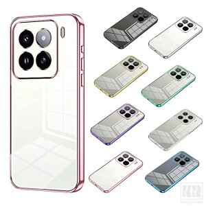 Xiaomi 15T �P�[�X �N���A 15T Pro �ϏՌ� �J�o�[ �N���A ���� ���b�L TPU �\�t�g�P�[�X �X�g���b�v�� �V���v�� ������ ���킢�� �ی�