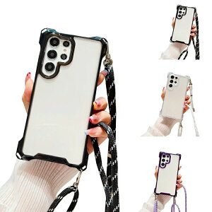 Galaxy S24 �P�[�X �X�}�z�V�����_�[ S24+/S24 Ultra �J�o�[ �ϏՌ� �V�����_�[�X�g���b�v ���|���x���g�t�� �������߉\ �p �ی� �R�[