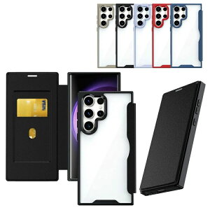 Galaxy S24 �P�[�X S24+/S24 Ultra �J�o�[ �ϏՌ� �蒠�^���U�[�P�[�X �w�ʓ��� �A���h���C�h �P�[�X �J�[�h���[ Samsung �T���X�� �M��