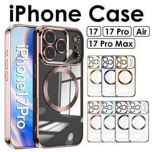 iPhone17 P[X NA MagsafeΉ iPhone17 Pro 17 Pro Max P[X NA Jo[ iPhone Air P[X ϏՌ ACtH17 P[