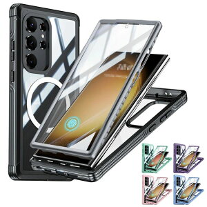 Galaxy S24 �P�[�X �ϏՌ� S24+ S24 Ultra �J�o�[ Qi�[�d ���C�����X�[�d �Ή� �N���A ���� ���� �O��ی� Samsung �T���X�� �M�����N�V