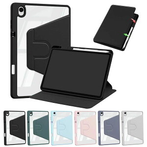 Galaxy Tab S11 �P�[�X 11�C���` �蒠�^ �J�o�[ �w�ʓ��� PU���U�[ �X�^���h�@�\ �y�����[ 360°��] Samsung �T���X�� �M�����N�V�[ �^