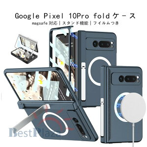 Google Pixel 10 9 Pro Fold �P�[�X �J�o�[ �����K���X�t�B������ �q���W�ی� ���C�����X�[�d�Ή� �X�^���h�@�\ �S�ʕی� �L�Y�h�~ �ԍڑΉ� Google Pixel 10 Pro Fold �ی�P�[�X �ی�J�o�[ �w��h�~ Goo