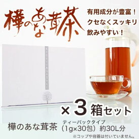 【公認ショップ】【3箱セット】樺のあな茸茶（1g×30包）天然カバノアナタケ100％ ティーバック チャーガ茶 カバノアナタケチャ 無添加 ノンカフェイン 健康茶 お茶 チャーガ カバノアナタケ 北海道産 ギフト プラスケア カバノアナタケ茶