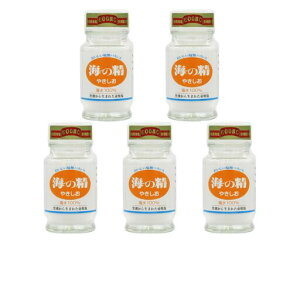 【5個セット】海の精 やきしお(国産)食卓ビン60g
