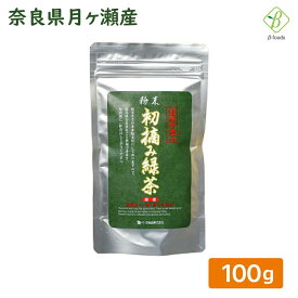 粉末 初摘み緑茶 100g 粉末緑茶 粉茶 国産 お茶 粉末 送料無料 メール便 [M便 1/2]