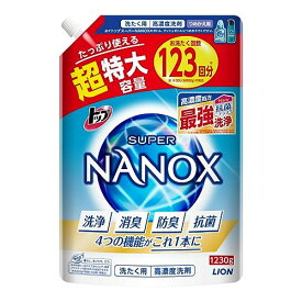 まとめ買い 5個セット トップ スーパーナノックス NANOX 詰替用超特大 1230g