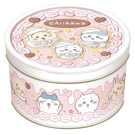 在庫品 ハート Heart ちいかわホールケーキ缶 クッキー 食玩