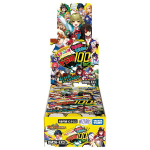 �^�J���g�~�[ �f���G���}�X�^�[�Y TCG DM26-EX3 �L�����v���~�A���p�b�N �h���S�����ɂȂ肽���Ȃ���! �����Ղ���!�S���W��!!�h����100���p�b�N BOX