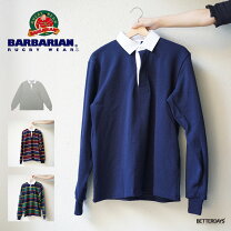 楽天市場】barbarian ラガーシャツの通販