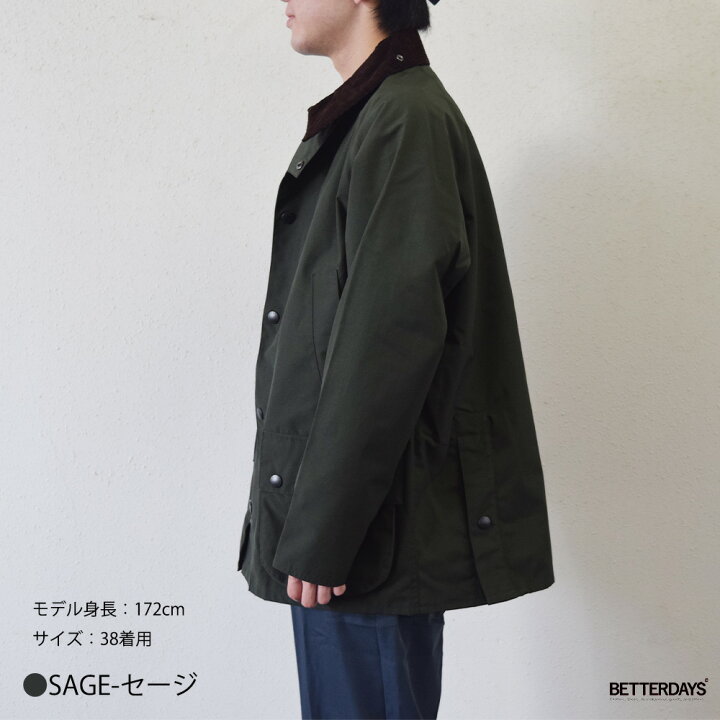 楽天市場】バブアー ノンオイル ビデイル 2レイヤー メンズ ノンオイル  