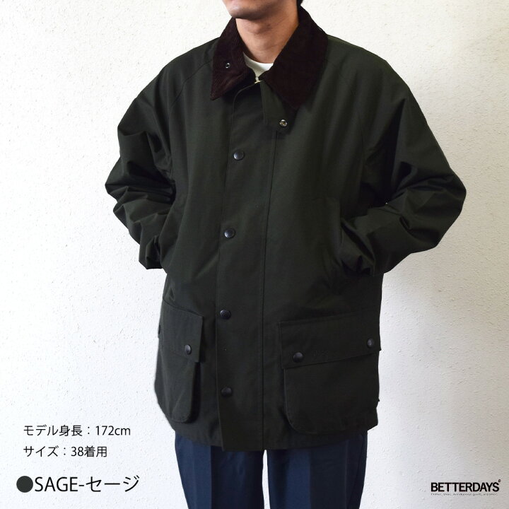 楽天市場】バブアー ノンオイル ビデイル 2レイヤー メンズ ノンオイル  