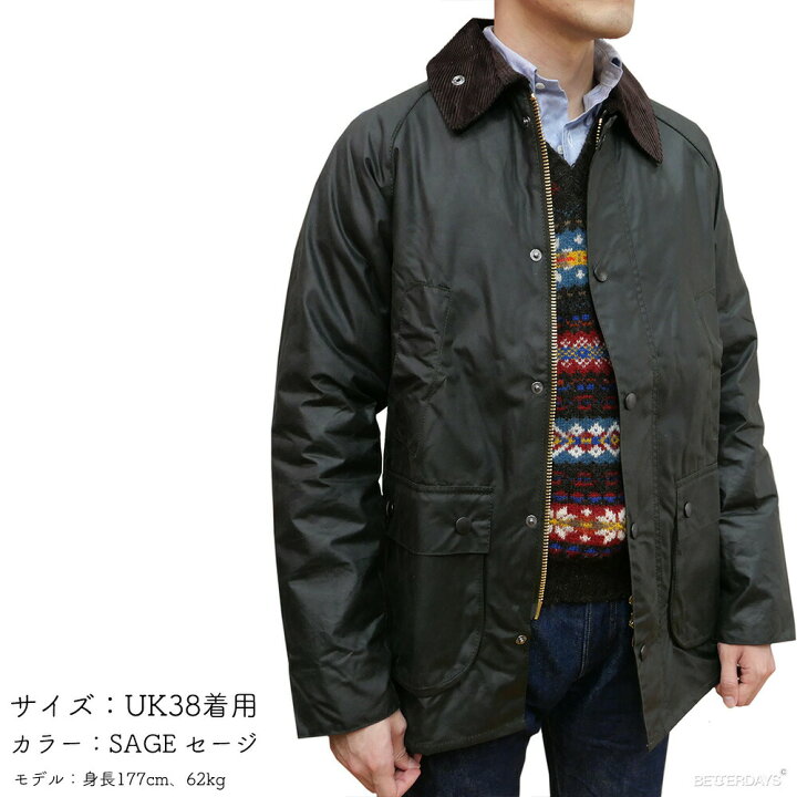 楽天市場】バブアー ビデイル オイルドコットンジャケット メンズ  