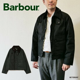 【20%OFFクーポン配布中 先着利用順 6/10スーパーセール】バブアー スペイ ワックスド コットン ショートブルゾン Barbour SPEY WAXED COTTON 【国内正規品】