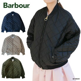 ボンバージャケット レディース バブアー キルティングジャケット アウター ブルゾン Barbour QUILTED BOMBER JACKET 【国内正規品】