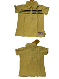 【アウトレット】ポロシャツ キッズ BESWISH ビスウィッシュ サーフ ロゴポロシャツ 110cm