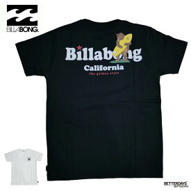 【1000円OFFクーポン配布中 4月お買い物マラソン】Tシャツ メンズ レディース 半袖 ビラボン CALI BEAR Tシャツ BILLABONG 【国内正規品】