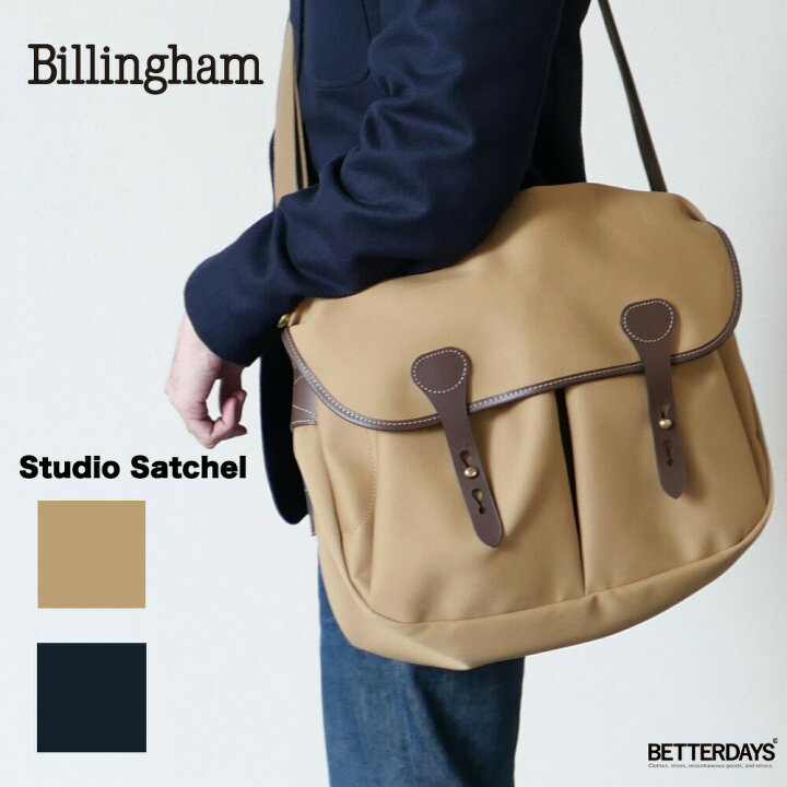 楽天市場】ショルダーバッグ ビリンガム Billingham Studio Satchel 
