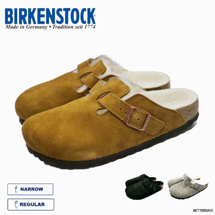 楽天市場】サンダル ボア ボストンシアリング ビルケンシュトック  